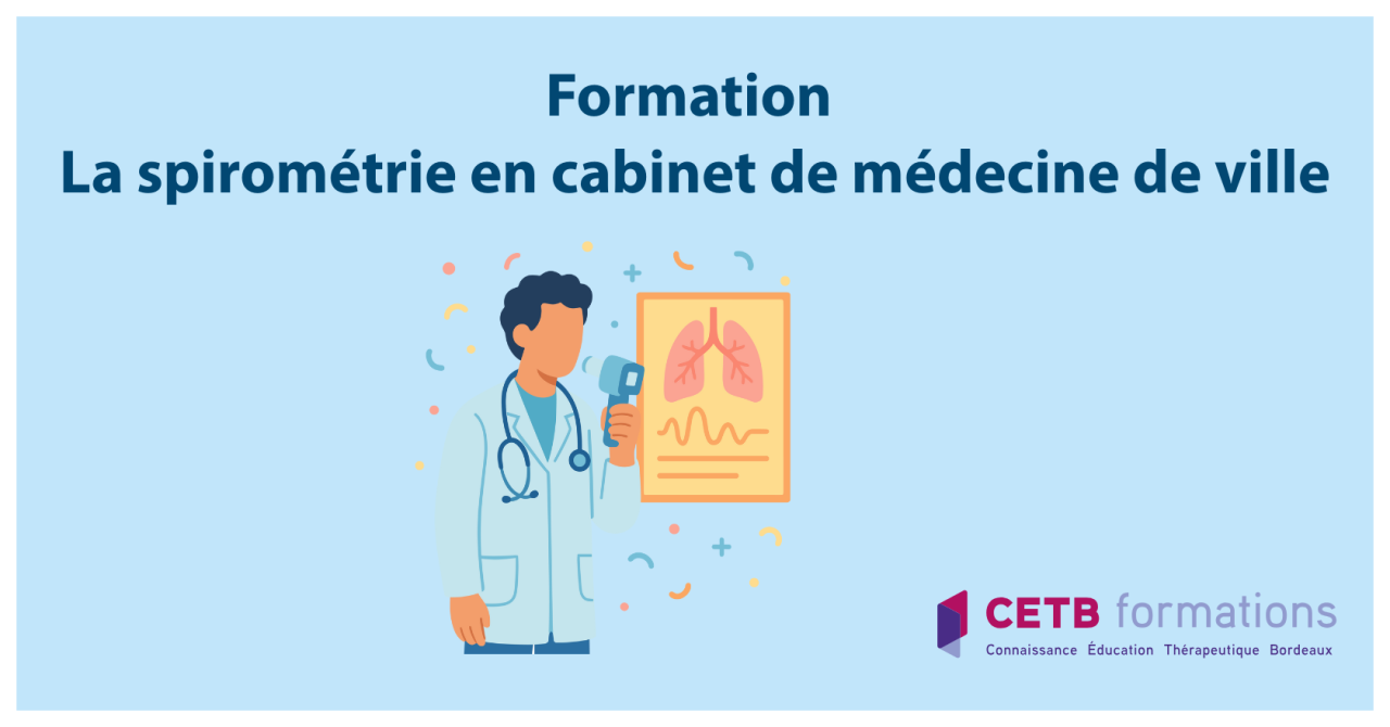 Formation La spirom&eacute;trie en cabinet de m&eacute;decin de ville